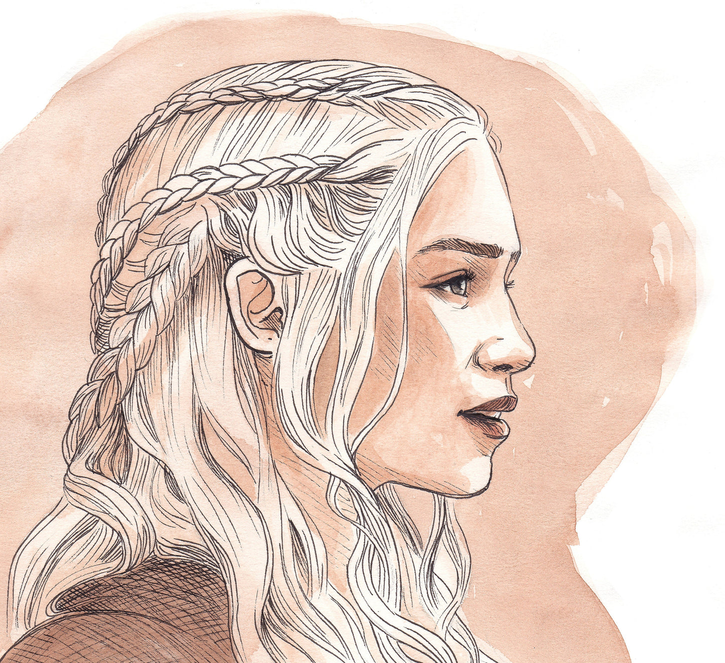 Portrait personnalisé - Aquarelle, illustration personnalisée réaliste, photo personnalisée, portrait dessiné, idée cadeau fait main