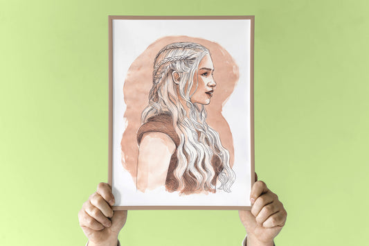 Portrait personnalisé - L'aquarellé