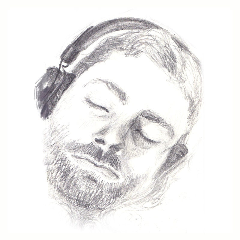 Portrait personnalisé - mine de plomb, dessin personnalisé réaliste d'après photo, idée cadeau fait main à offrir, artiste, crayon de papier