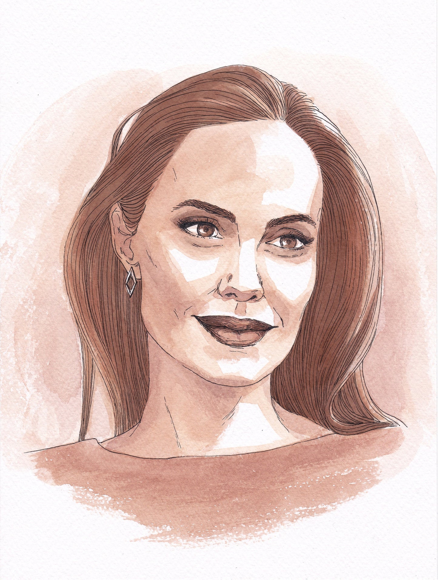 Portrait personnalisé - Aquarelle, illustration personnalisée réaliste, photo personnalisée, portrait dessiné, idée cadeau fait main